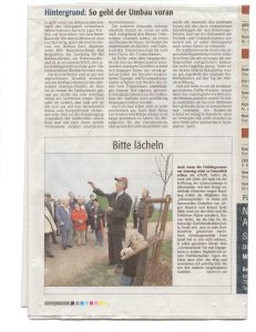 1ter Zeitungsartikel